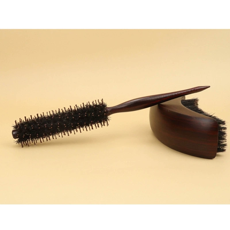 652F Bristle Anti-Static หวี Detangling แปรงผมนวดหนังศีรษะ Hairdressing เครื่องมือจัดแต่งทรงผมสำหรับ Salon Home ใช้