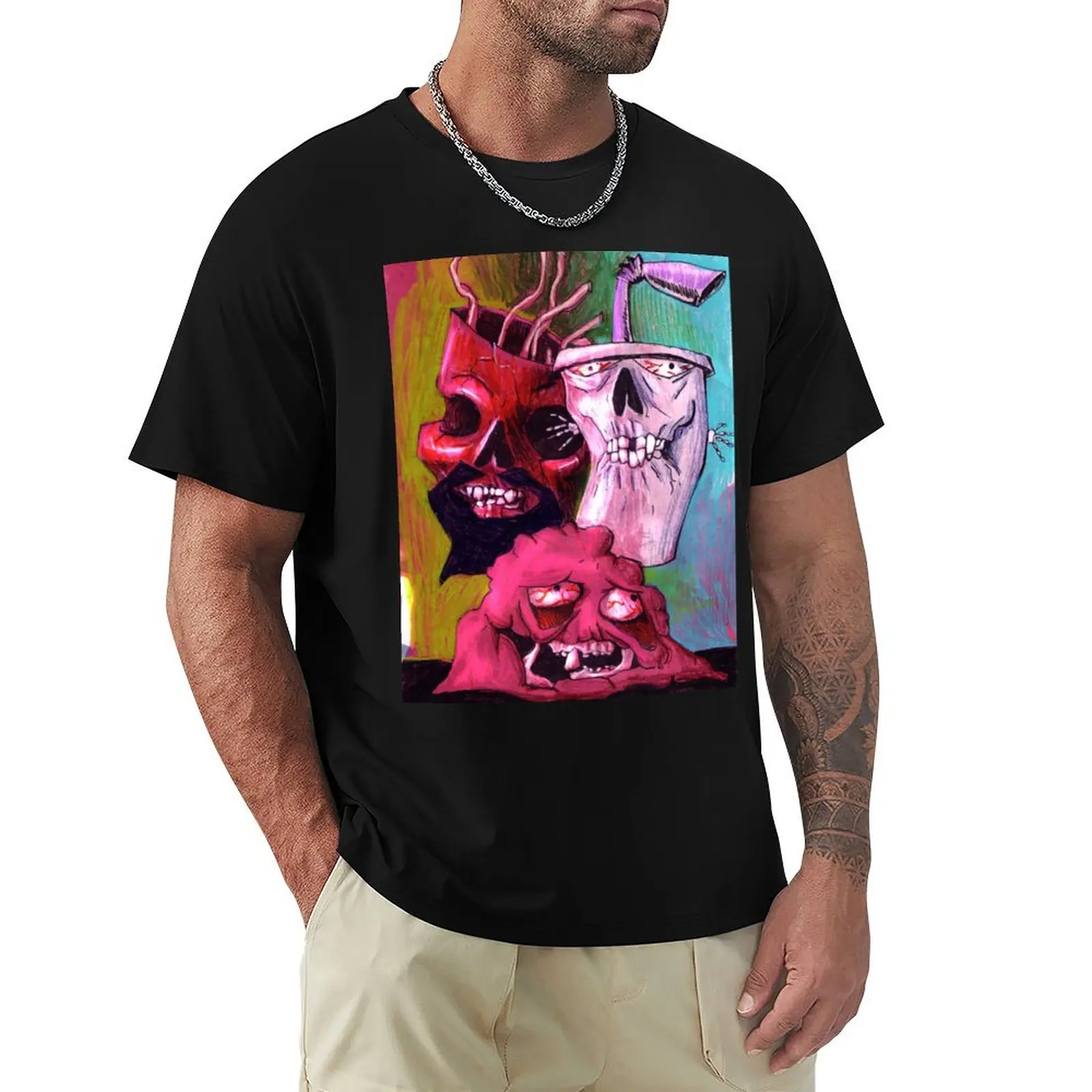 

Aqua Teen Hunger Zombie T-Shirt designer shirts vintage clothes cotton man t-shirts mens designer clothes