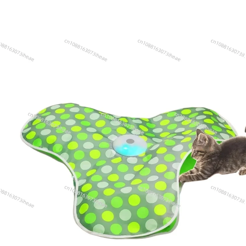 Real Mouse Squeaky Automatic Hide and Seek Interactive Chase Game with Flashing Lights Self-Hi Relieving Stuffy Pet Toy