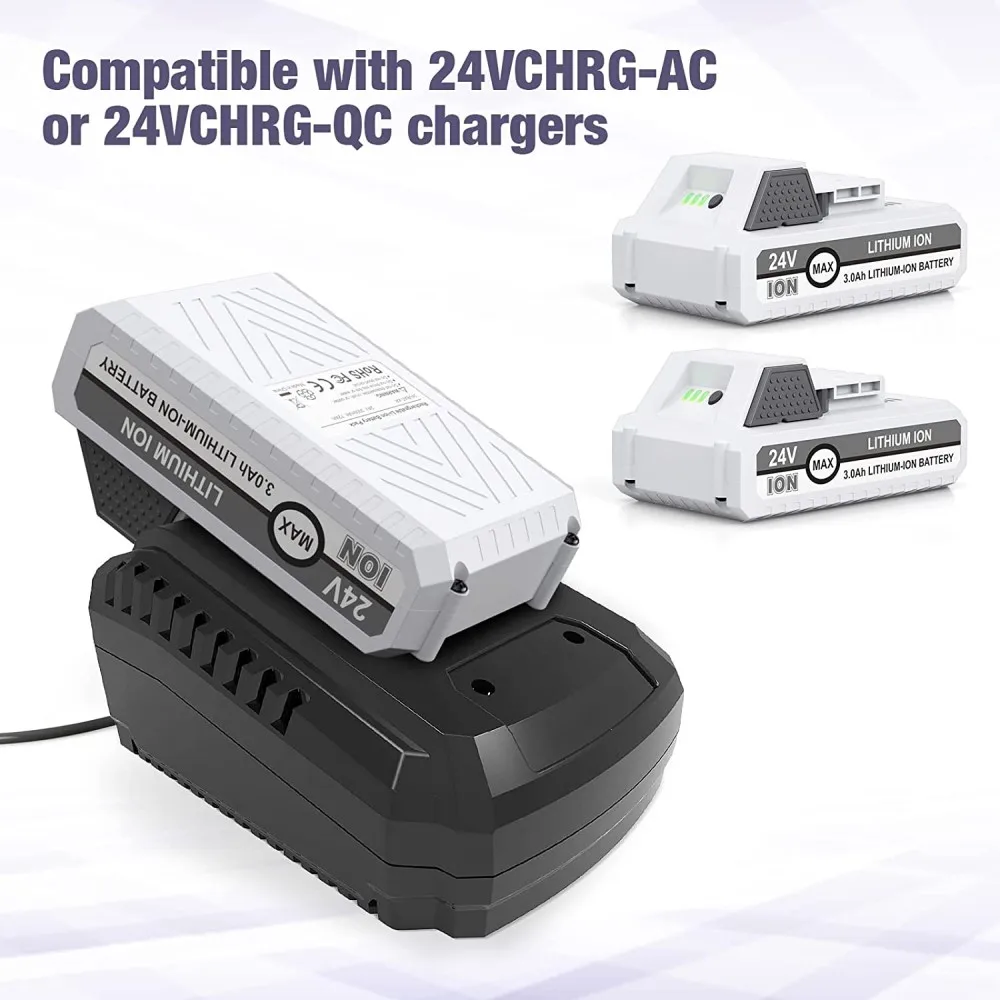 استبدال البطارية ل سنو جو ، 24 فولت ، 6000mAh ، صن جو ، سلسلة بطارية ليثيوم أيون ، 24BAT-LTX ، LTW ، LTE ، LT ، ecoشارب برو ، جديد