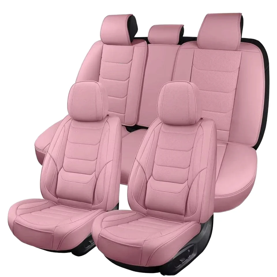 

Luxury Leather Car Seat Covers Customized Sports Style Protector for LEXUS/TOYOTA/HONDA/FORD/BMW Waterproof Seat Cover