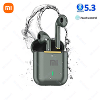 Xiaomi J18 Wireless Earphone HiFI in-ear Stereo Microphone Bluetooth Touch Waterproof Noise-cancelling Headphone for IOS Android