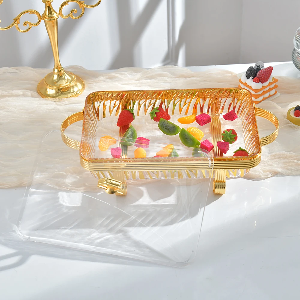 

Light luxury plate, fruit plate, household living room, dried fruit plate 2024 new high-end snack plate