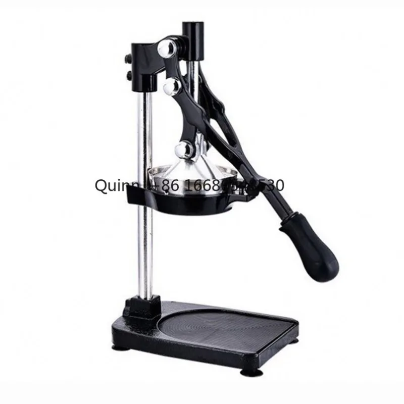 YHTEBAK Hand Press Juicer Machine Cast-Iron Orange Juice Squeezer Commercial Countertop Stainless Steel Manual Citrus Press