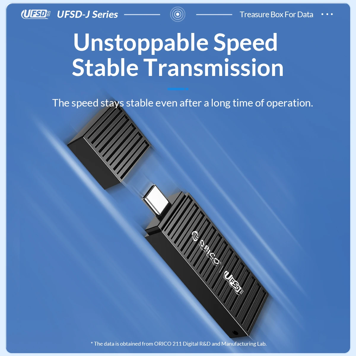 ORICO UFSD USB Flash Drives Metal 512GB 256GB 128GB 64GB With Type-c And USB Interface Pen  Drive Free Shipping