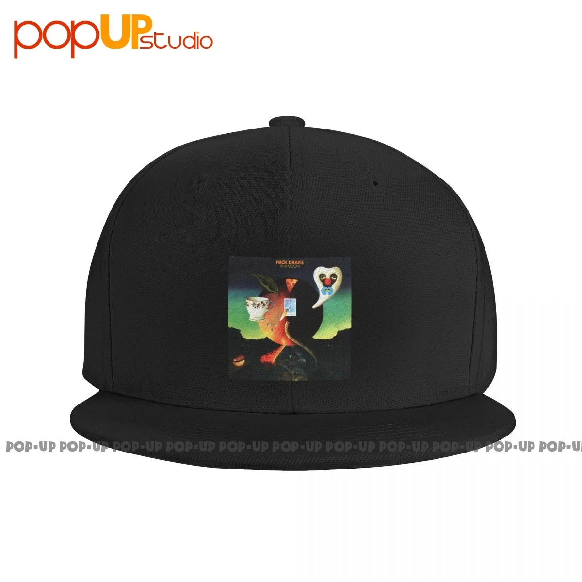 Retro Nick Drake Pink Moon Singer And Musician Snapback Cap Classic Streetwear Baseball Caps