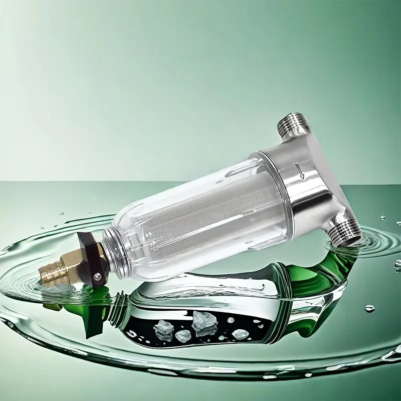 2025Factory Wholesale 304 Stainless Steel Water Prefilters Home Tap Well Water Filter Outdoor Household Whole House Purifier