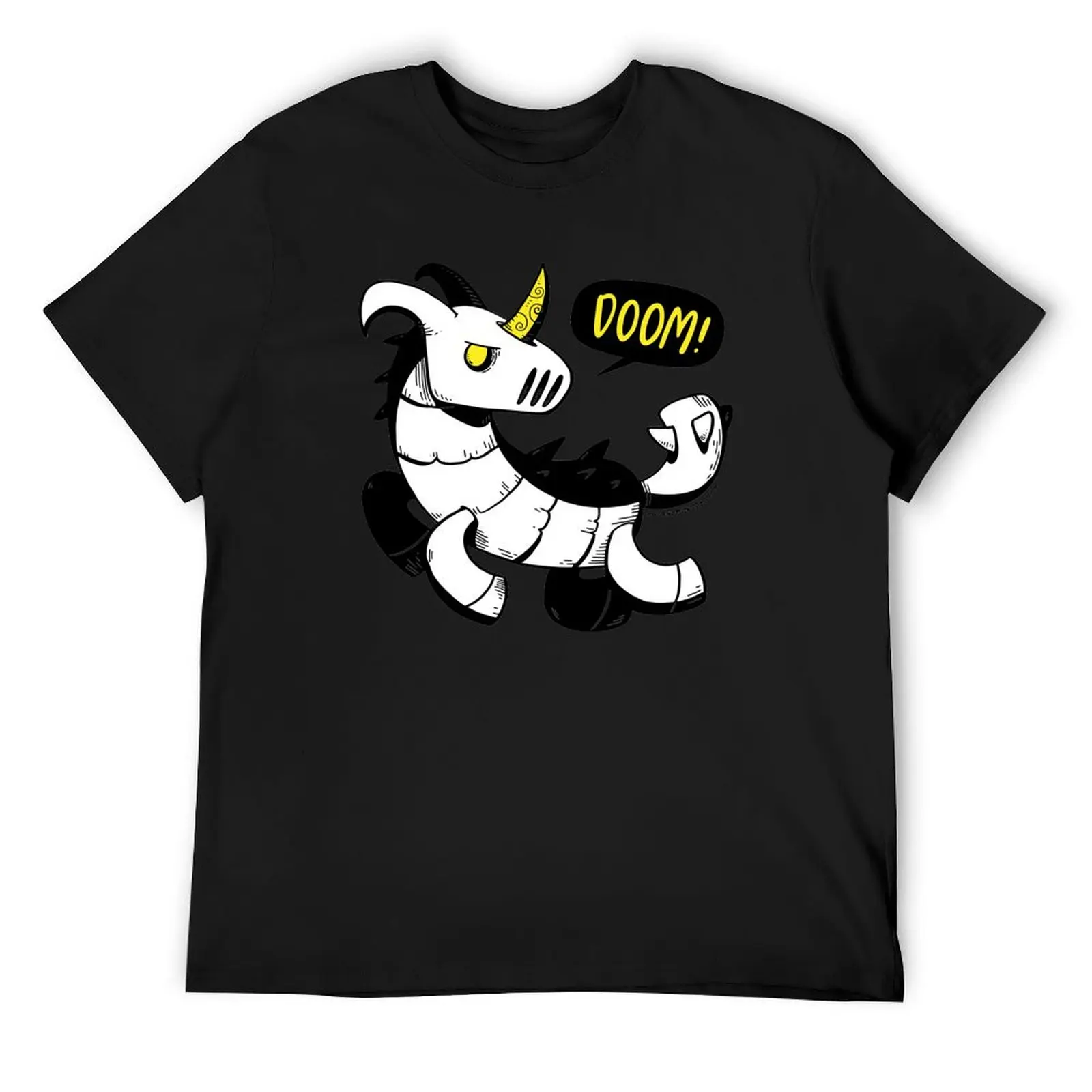

The Doomicorn T-Shirt Funny t-shirt Anime t-shirt Personalized boys whites mens graphic t-shirts hip hop