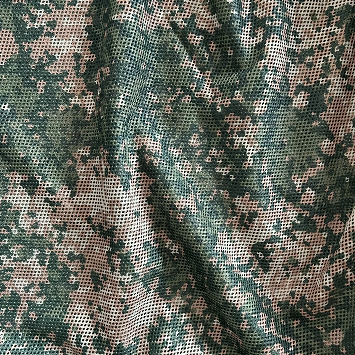 Lightweight Thick Dutch NFP Multitone Camouflage Mesh Fabric Cloth 120GSM 230GSM Scarf Helmet Cover DIY