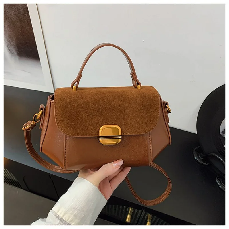 

Popular Classic High-End Leather Women's Tote Bag Luxury Brand Fashionable Elegant Vintage Commuter Daily Bag​