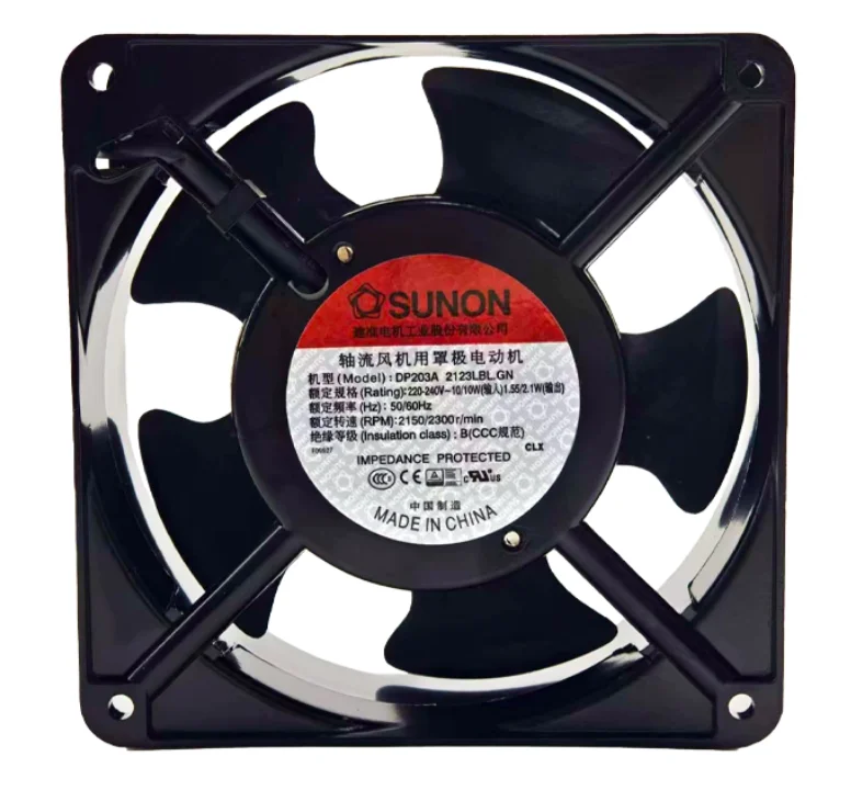 

SUNON DP203A 2123LBL.GN AC 220 В 120x120x38 мм 2-проводной охлаждающий вентилятор для сервера