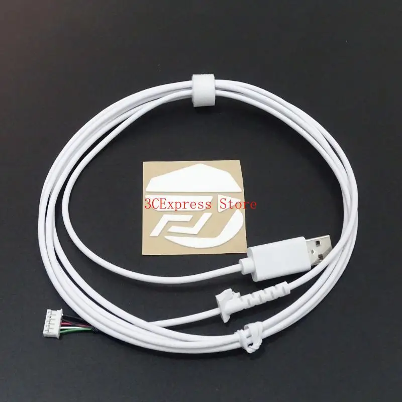 G502 Mouse 교체 와이어를위한 USB 케이블 및 피트 마우스 라인