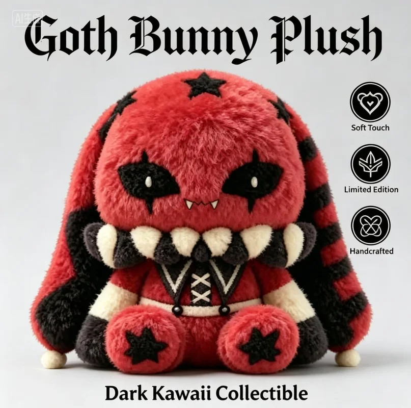 In Stock Pierrot The Freak Circus Freaks Plush Doll With Sound Cute Anime Peripherals Toy Halloween Christmas Gift