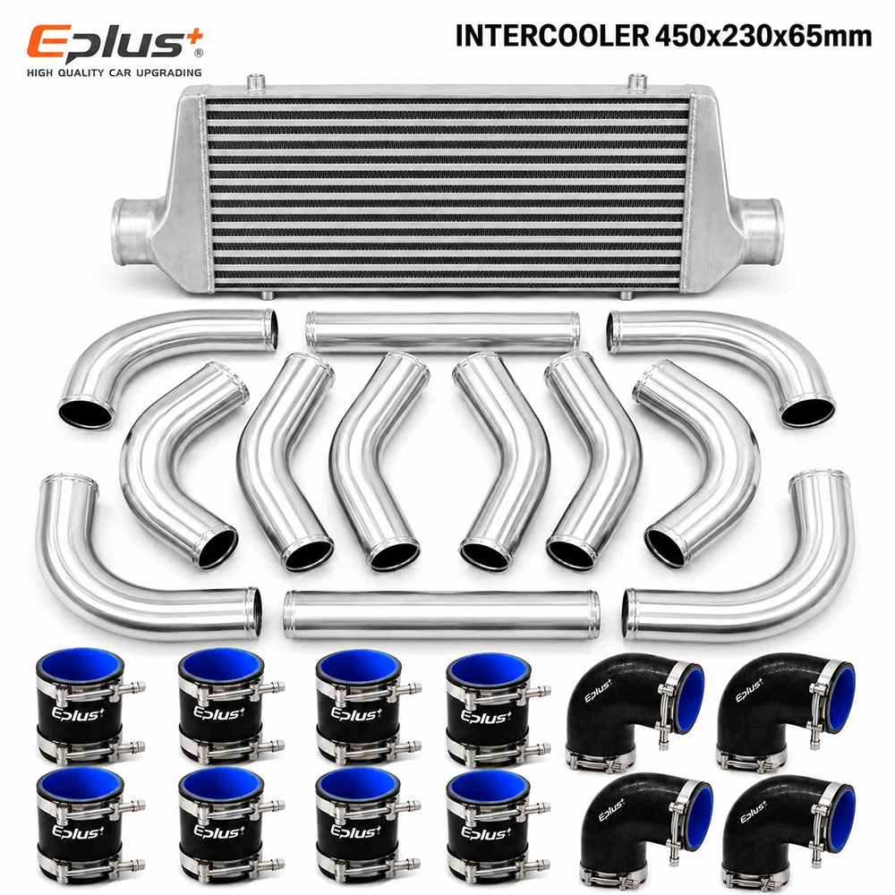 Intercooler Piping Kit Aluminum 2.5 Inch - Système de refroidissement universel pour turbo