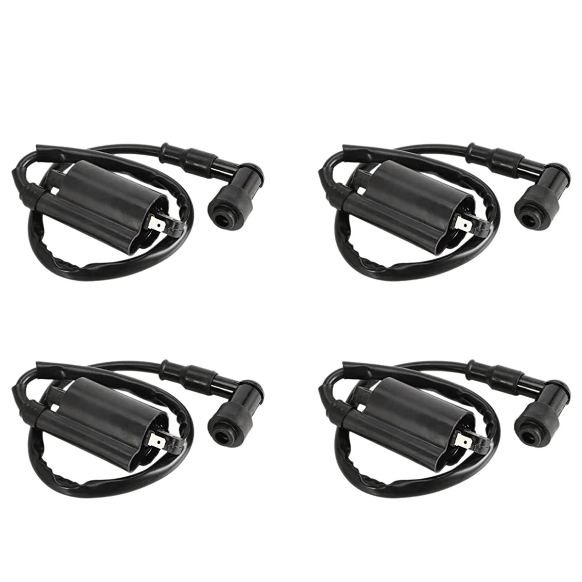 4X Motorcycle Ignition Coils Fits for Yamaha GS125 GN125 VX250 Virago 1100 XV1100 XV-1100 1995-2007