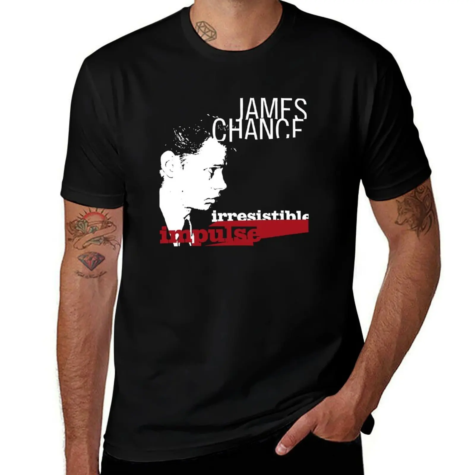 

James Chance T-Shirt funny meme t-shirts graphic shirts rapper graphic tees plus size tops t shirts for men graphic