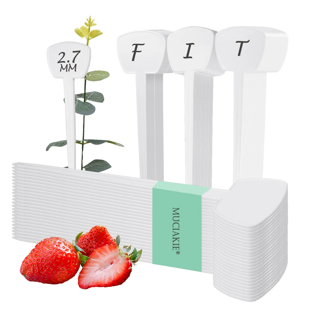 

6-200 шт., Т-образные таблички для растений, 19,5x4,9 см