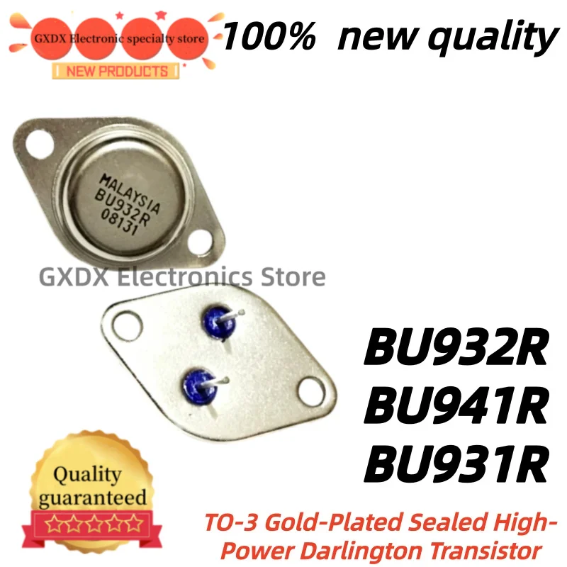 5-10piezas 100% Nuevo Quality BU932R BU932 BU941 BU941R BU931R BU931 TO-3 Gold-Plated Sealed High-Power Darlington Transistor