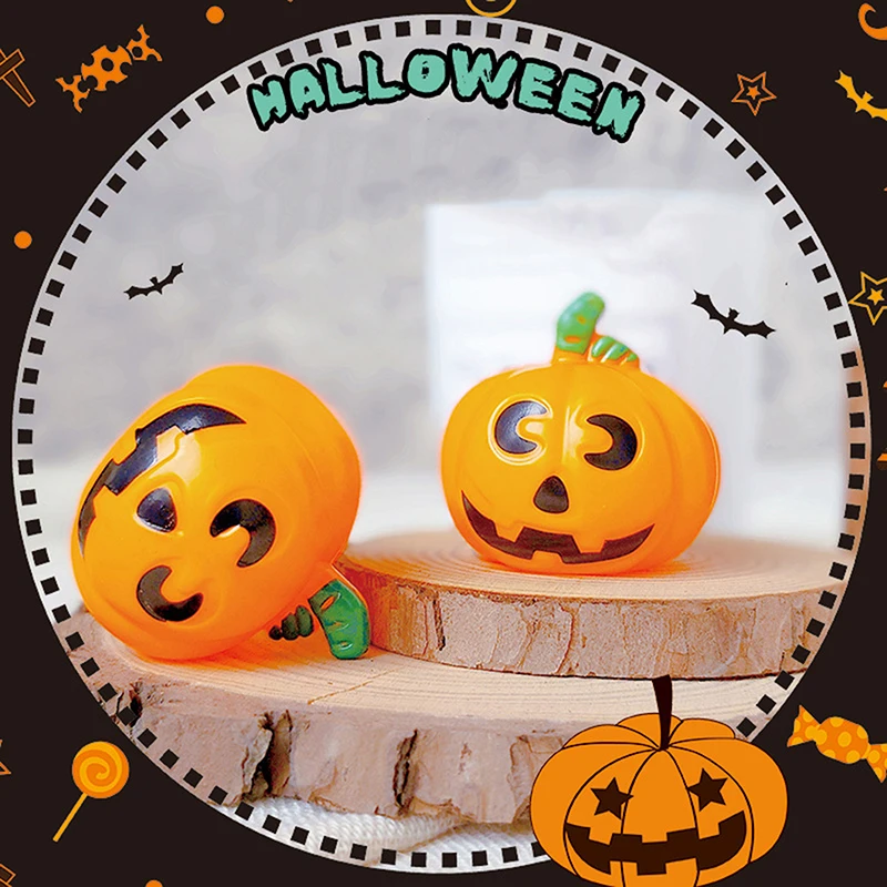 5pcs Halloween Small Pumpkin Desktop Ornaments DIY Children's Toys A Variety Of Children's Gifts