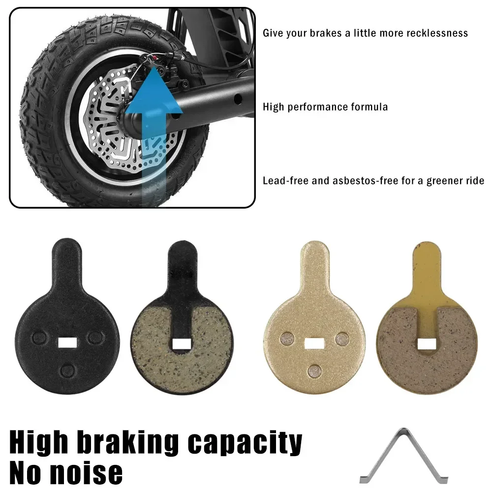 6Pairs Electric Scooter Brake Pads For KUGOO KUKIRIN G-Booster G2 Pro Kick Scooter Bicycle Hydraulic Disc Replacement Parts