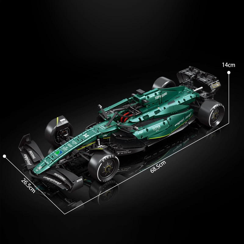 IN STOCK MOC Technical Remote Control Racing Car AMR25 Building Blocks Bricks Assembling Model Toys for Boys Birthday Gift Set