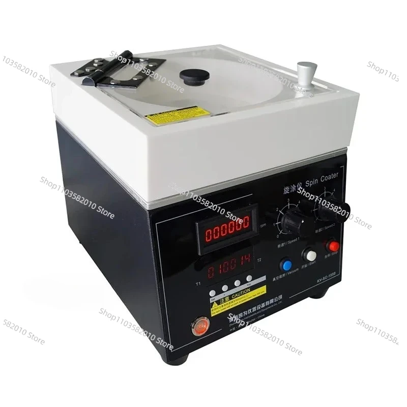 

oratory Compact Spin Coater KV1550 High-speed Benchtop Spin Coater Spin Processor For Sol Gel And Wafer Coating Photoresist