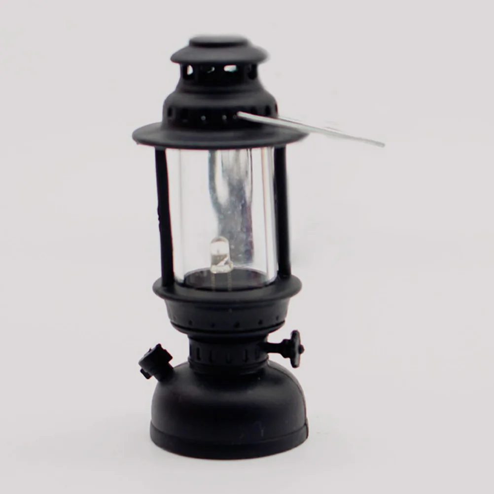 

Mini Retro Kerosene Lamp Lantern Light Model Christmas Decorations Halloween Party Pp Supplies Child Bulb Kits for Forcing