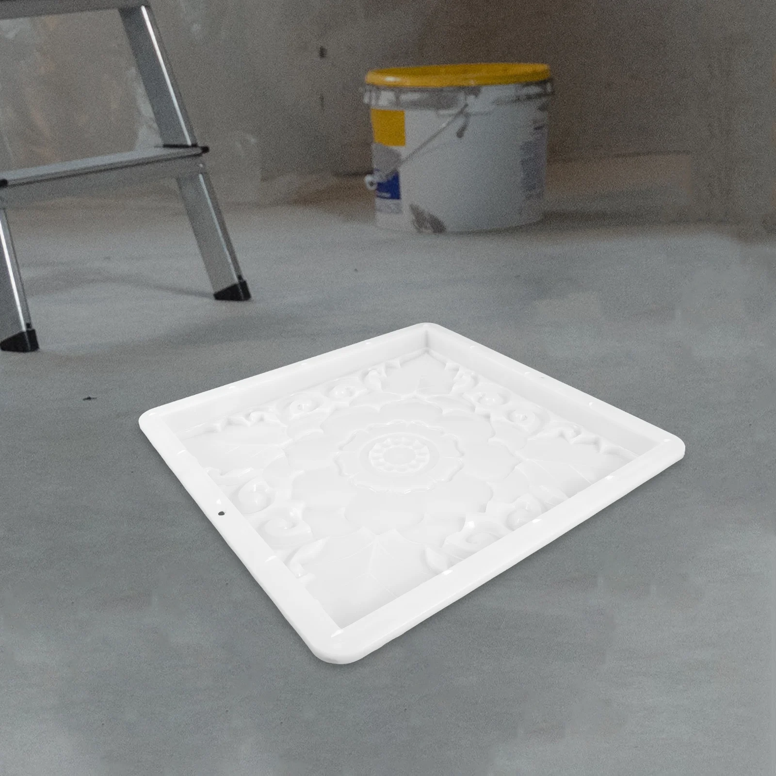 

Concrete Molds for Walkways DIY Pavement Mold Garden ing Tool Vintage Paving Mould Floor Tile Mould Plastic Path Maker Easy