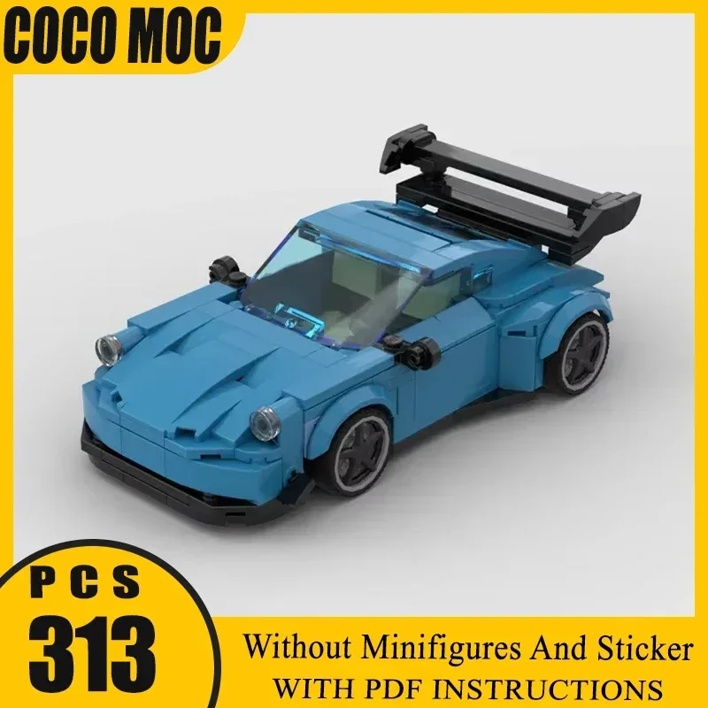 

Car Series RWB 933 Champion Speed Cars Model Technology Bricks Moc Building Blocks City Cars DIY Holiday Construction Toys