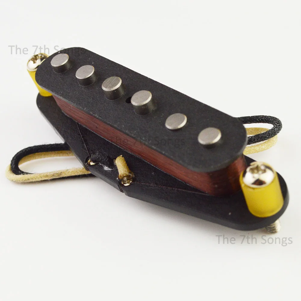 

CS Texas Blues Электрогитара ручной работы Alnico 5 ST Bridge Pickup 7.3K / 7.8K Fiber Structure Heavy Build Coil