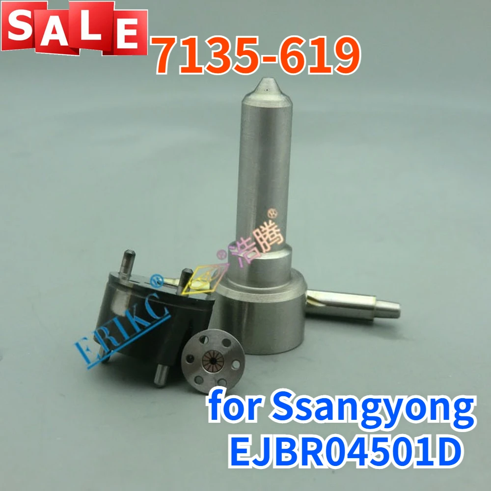 EJBR04501D Injector Repair Kits Injector 7135-619 L244PBD 9308-622B Control Valve 6640170121 9308622B for Ssangyong Kyron