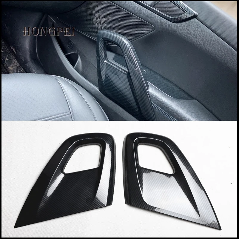 Car Styling For Hyundai Veloster 2011-2016 Steering Wheel Air Outlet Vent Door Handle Decoration Cover Trim Car Styling Auto Acc