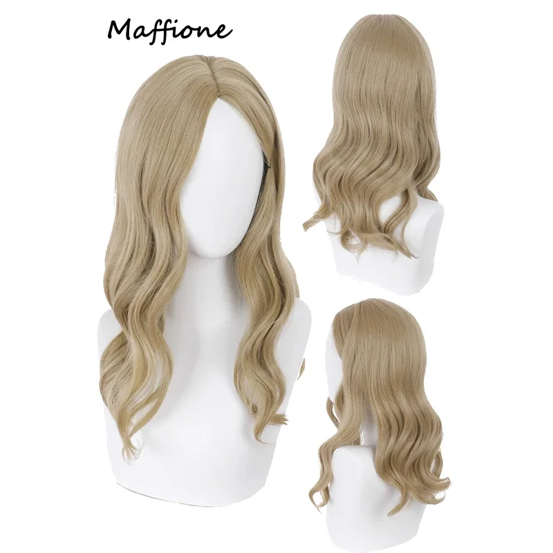 Bela Cosplay Brown Hair Wigs Biohazard Game Resident 8 Village Cosplay Costume Accessories Female Girls Halloween Fantasia Props