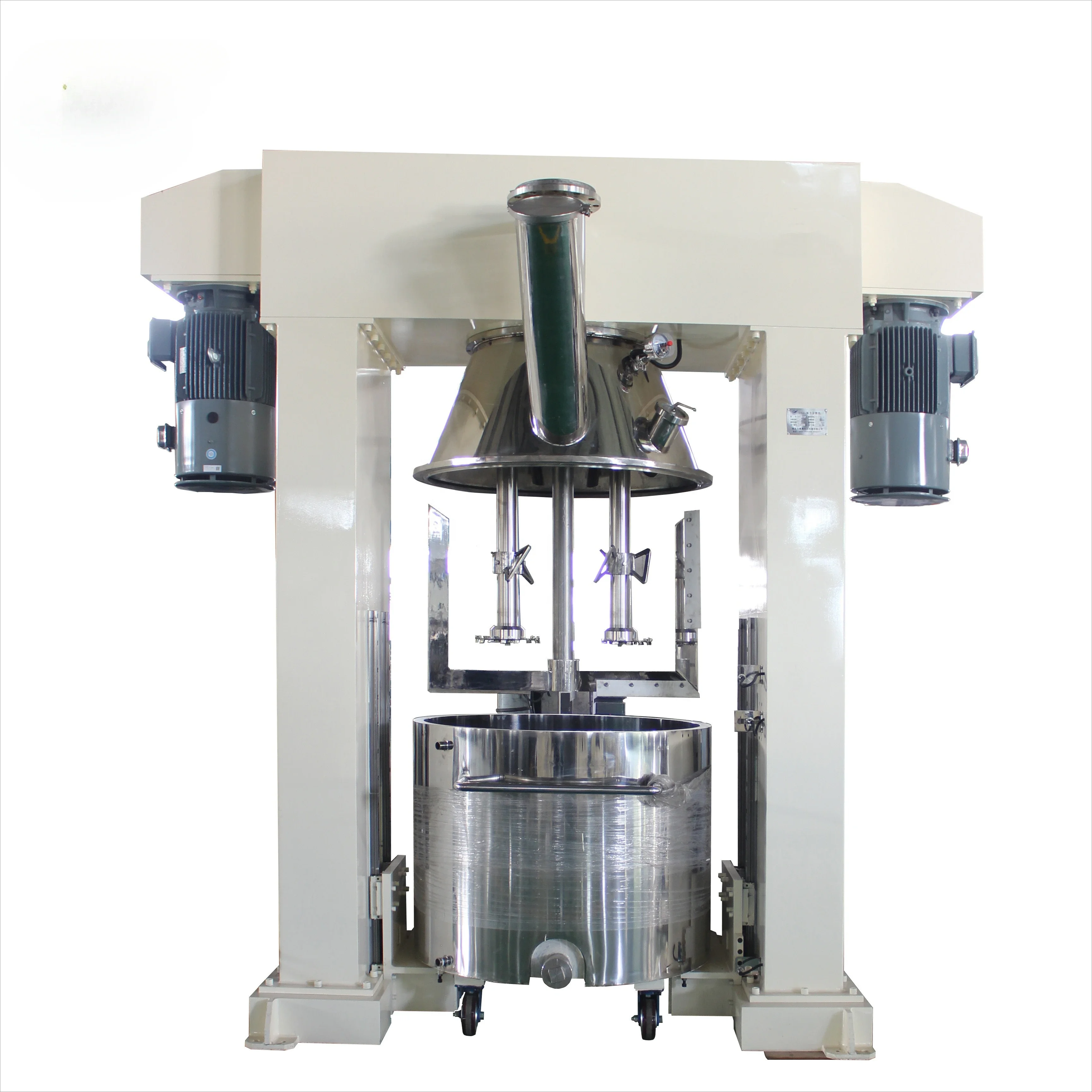 500L Epoxies Gum, Adhesive PU Sealant Double Planetary Mixer For Resin Powerful Mixing Machine