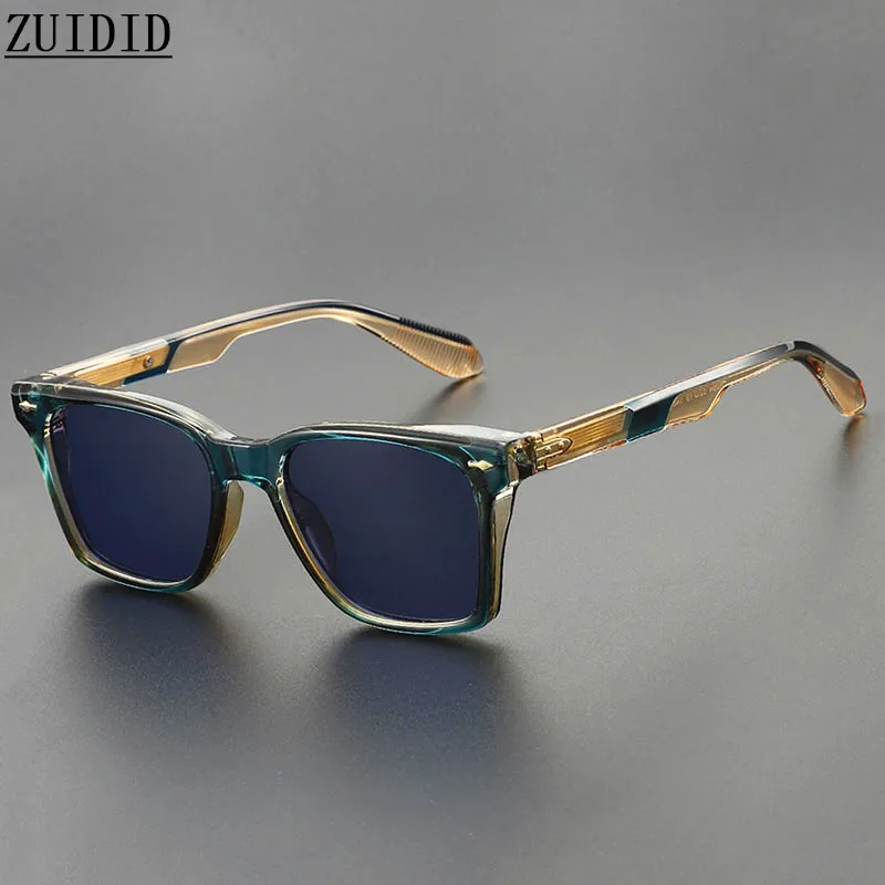 

Blue Square Sunglass Men Luxury Retro Sunglasses Women Trendy Vintage Fashion Glasses Gafas De Sol Hombre Lunette Soleil Femme