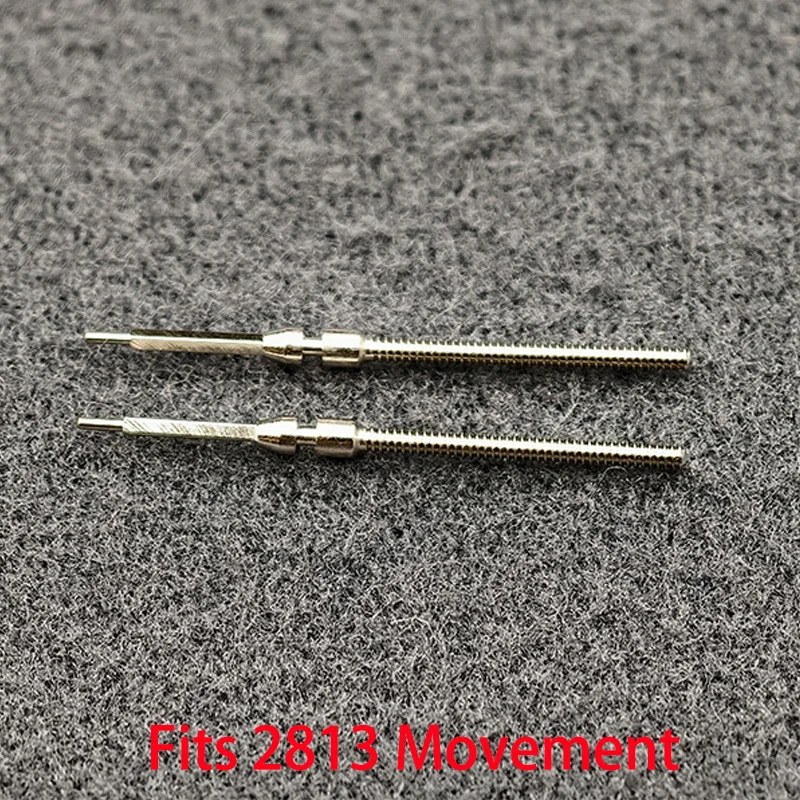 2PCS/4PCS 2813 스테인리스 스틸 크라운 무브먼트 크라운 스템 2813 자동 기계식 무브먼트 스템 수리 부품에 적합
