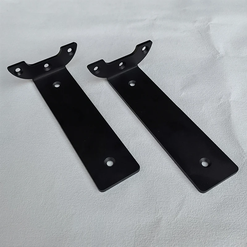 2PCS Invisible Triangular Bracket Wall Partition Storage Rack Three Legged Support Fixed Iron Layer Board Load-Bearing Bracket