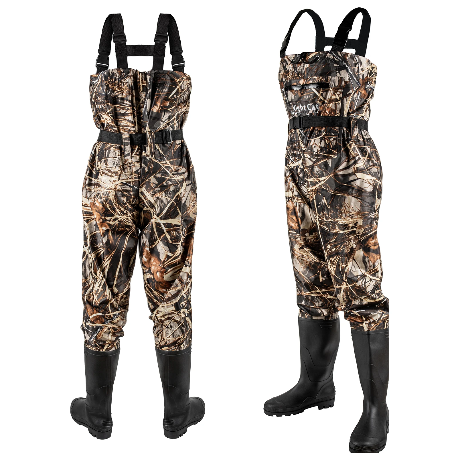 Imagem -02 - Nylon Impermeável e Pvc Waders para Pesca Chest Wader para Homens Caça Bem