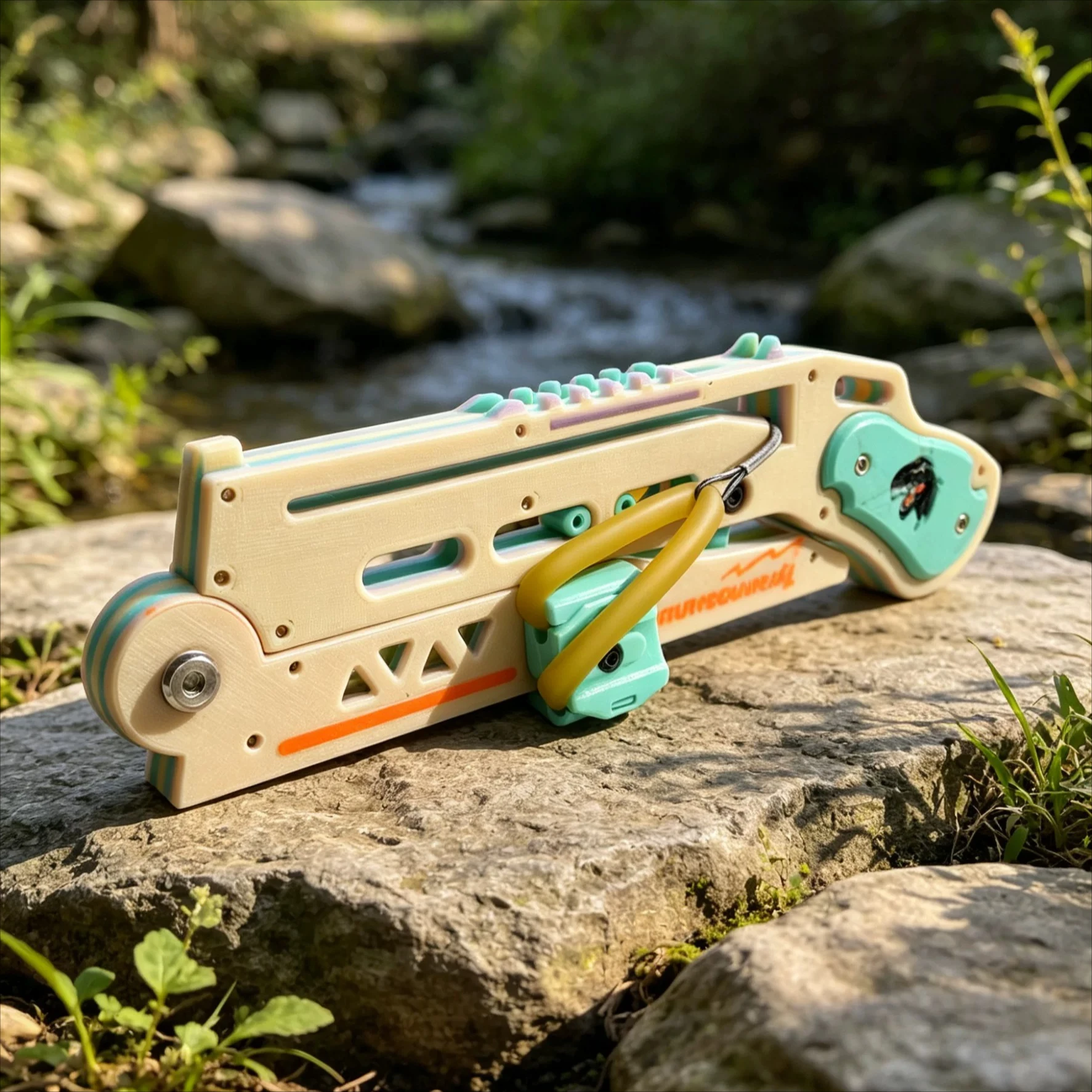 Outdoor Camping Competitive Double Stranded Rubber Band Folding Portable Hunting Tool