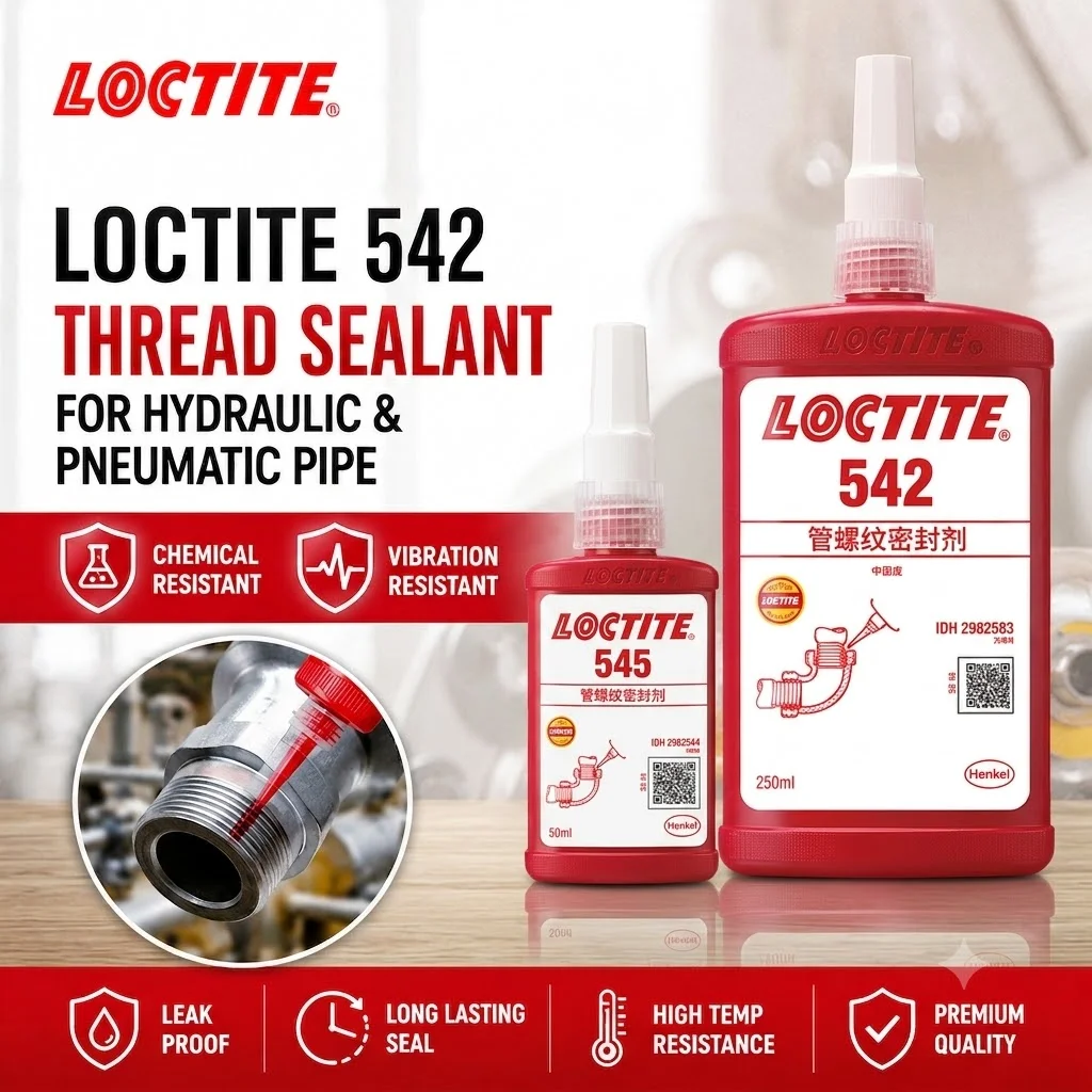Loctite Original 542 545 554 586 569 Thread Sealant Anaerobic Glue Hydraulic Pneumatic Liquid Pipe Sealant