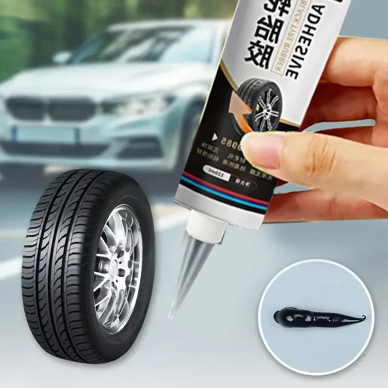 Ремонт шин Мгновенный жидкий прочный резиновый клей Износостойкий резиновый некоррозийный клей Автомобильный мгновенный прочный инструмент