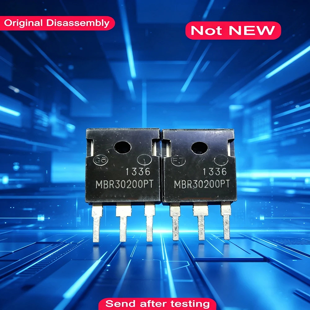 TO-3P 40A 100V MBR30200 MBR30200PT MBR30200PTG Original disassembly 10pcs In Stock