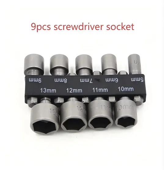 34 pz Torx Bit Socket e E-Torx Star Socket Set 1/4 "3/8" 1/2 "Drive Maschio Femmina E-torx Punte di Sicurezza Set Meccanico Moto