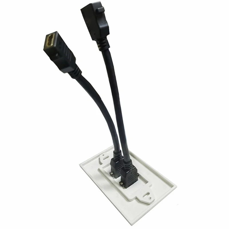 8k Hochgeschwindigkeits-HDMI-kompatible Wand platte 8k 60Hz Hochgeschwindigkeits-Verlängerung kabel Buchse zu Buchse Adapter anschluss kabel