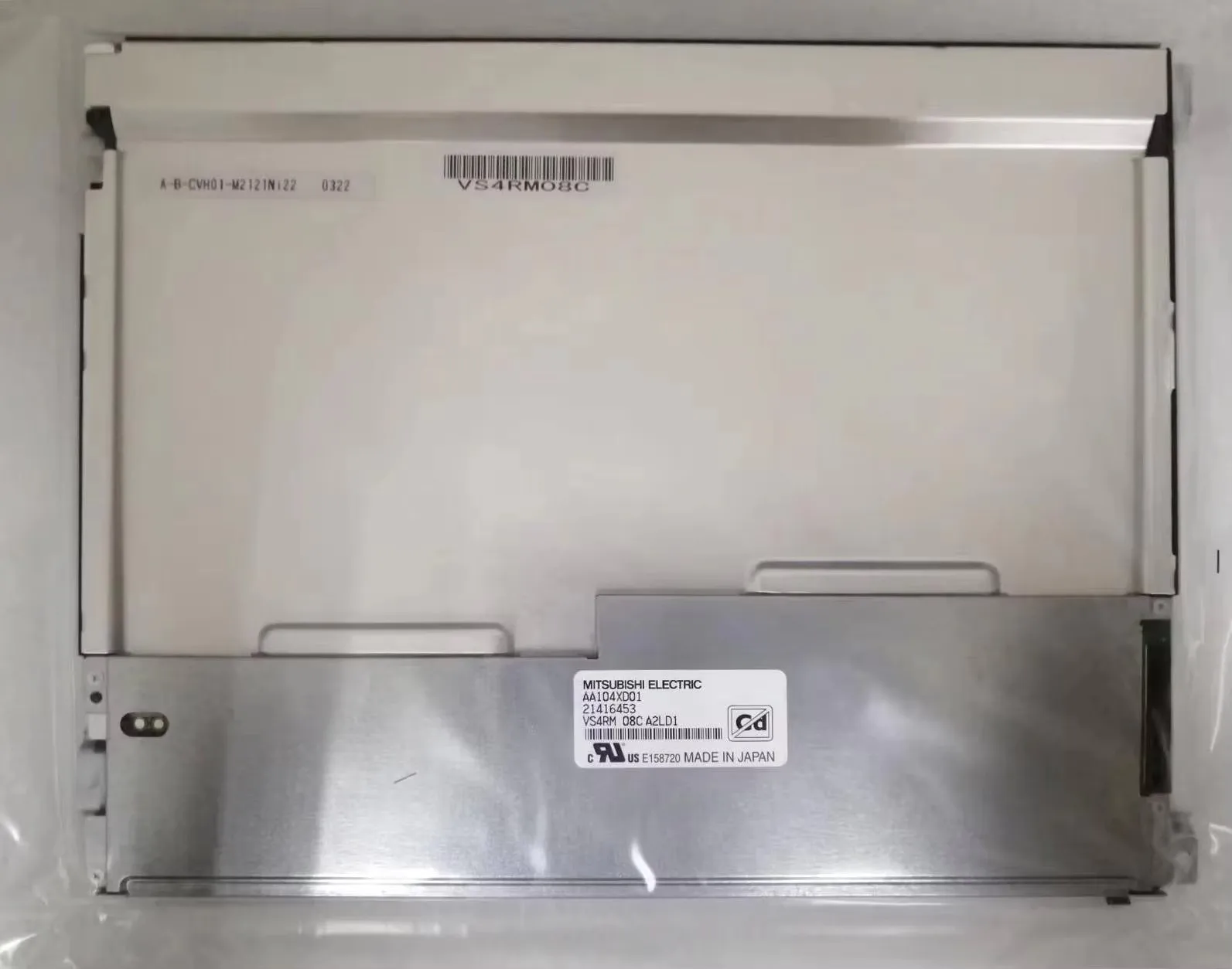 10.4“ AA104XD01 TFT  LCD Panel  1024*768 Resolution Industrial Display with LVDS (1 ch, 6/8-bit) 20 pins Connector