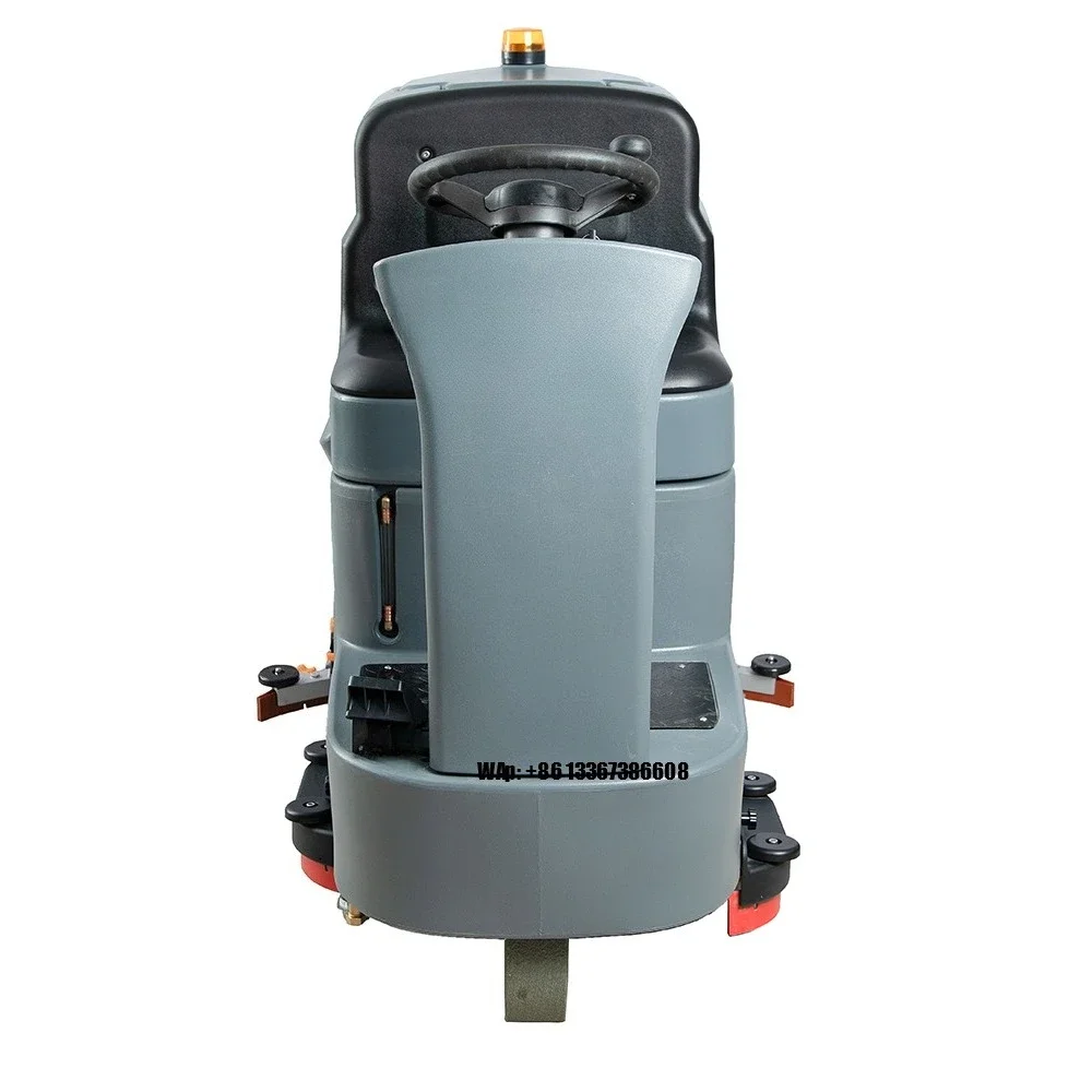 Shopping Mall Floor Cleaning Machine Is Suitable for Cleaning Machine of Ceramic Tile Floor. Hand Push Floor Washer