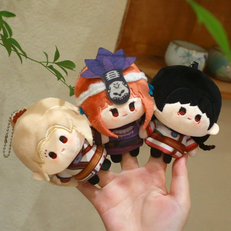 New Hua Jiang Hu: Bu Liang Ren Northern Desert Series Finger Puppet Plush Keychain A Portrait Of Jianghu Doll Ornament Gift