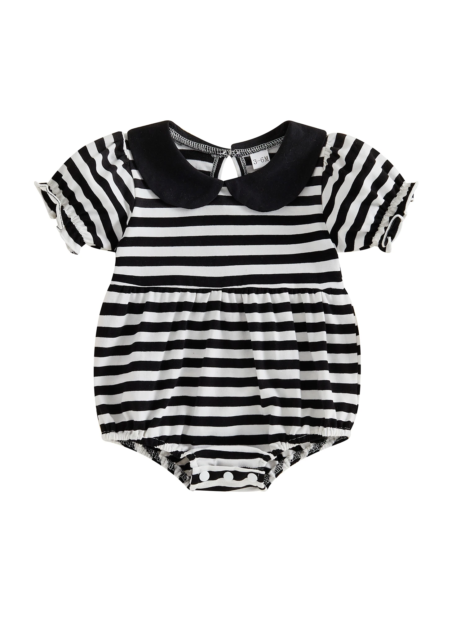 Collar Summer Puff Short Girl Puff Sleeve Doll Infant Short Sleeve Doll Doll Durable Infant Girl Bubble