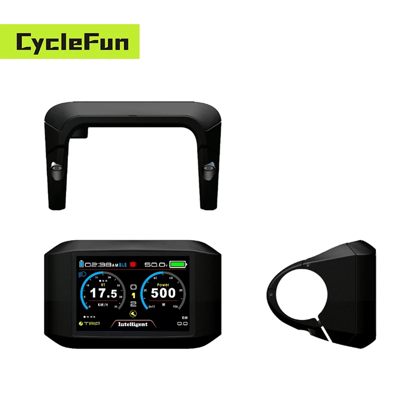 Sabvoton SVMC7280 APT V2 2KW-3KW DC 80A MQCON Brushless DC Controller with 750C TFT Display For Electric Scooter Hub Motor