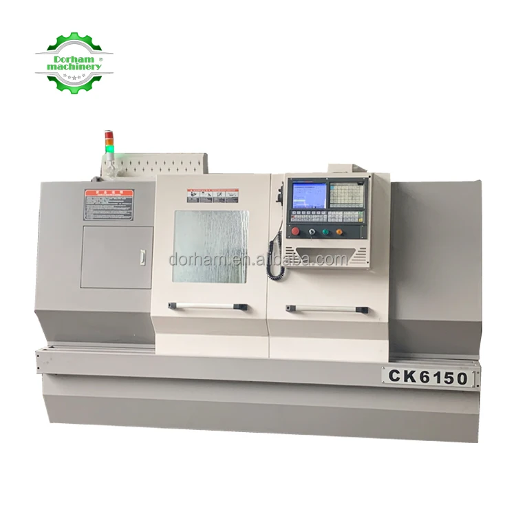 Economic Ck6150 Automatic Cheap Price CNC Lathe 4 Axis Cnc Milling Hine Horizontal Provided Twin Heavy Duty